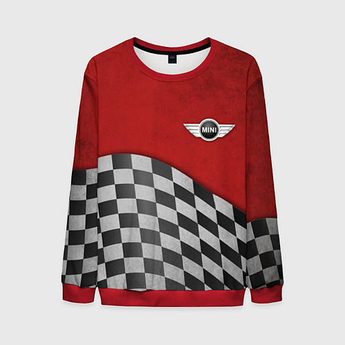 Мужской свитшот Финиш Cooper / 3D-Красный – фото 1