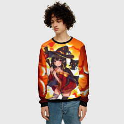 Свитшот мужской MeguminYunyun, цвет: 3D-черный — фото 2