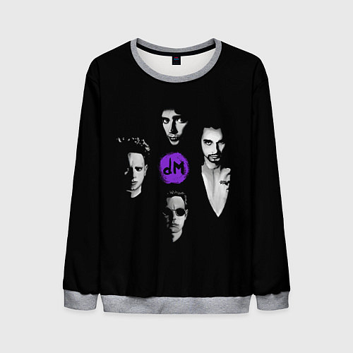Мужской свитшот Depeche mode band / 3D-Меланж – фото 1
