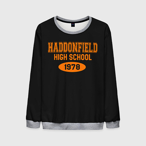 Мужской свитшот Haddonfield High School 1978 / 3D-Меланж – фото 1
