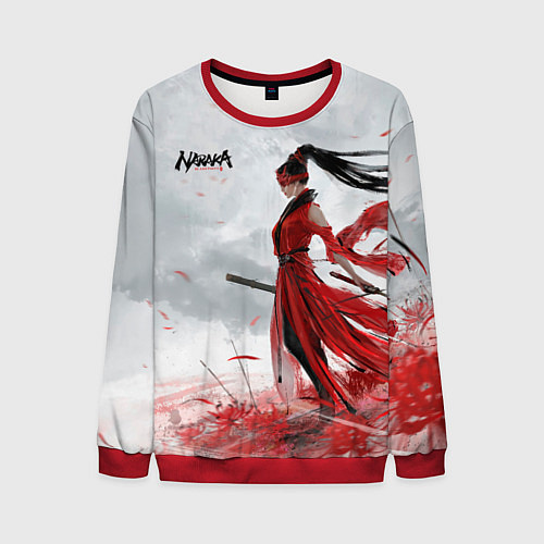Мужской свитшот Naraka BP / 3D-Красный – фото 1