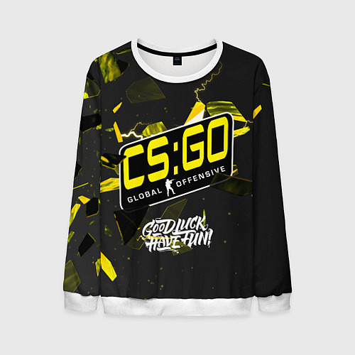 Мужской свитшот Новая эра CS:GO / 3D-Белый – фото 1