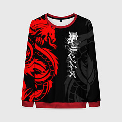 Свитшот мужской Токийские Мстители: Красный дракон, цвет: 3D-красный