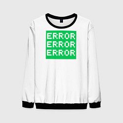 Свитшот мужской Error Error Error, цвет: 3D-черный