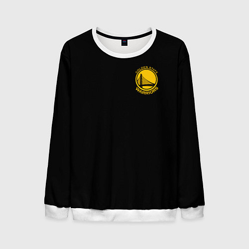 Мужской свитшот GOLDEN STATE WARRIORS BLACK STYLE / 3D-Белый – фото 1