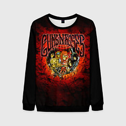 Свитшот мужской Zombie GNR, цвет: 3D-черный