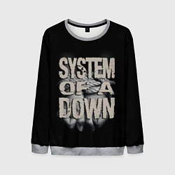 Свитшот мужской System of a Down, цвет: 3D-меланж