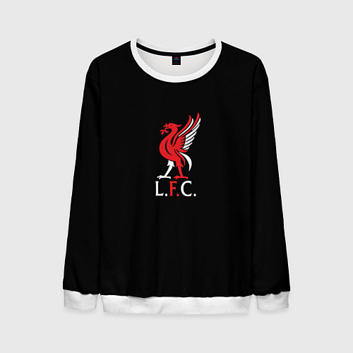 Мужской свитшот Leverpool YNWA / 3D-Белый – фото 1