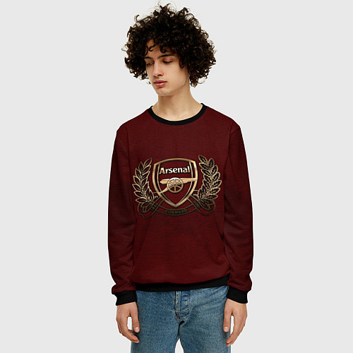 Мужской свитшот Arsenal London / 3D-Черный – фото 3