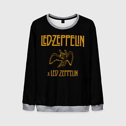 Свитшот мужской Led Zeppelin x Led Zeppelin, цвет: 3D-меланж