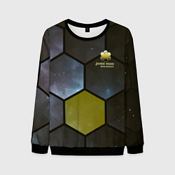 Мужской свитшот JWST space cell theme