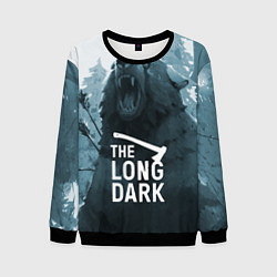 Свитшот мужской The Long Dark медведь, цвет: 3D-черный