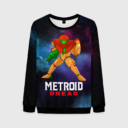 Мужской свитшот Varia Suit 2D Metroid / 3D-Черный – фото 1