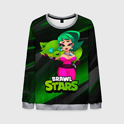 Мужской свитшот LOLA BRAWLSTARS dark green