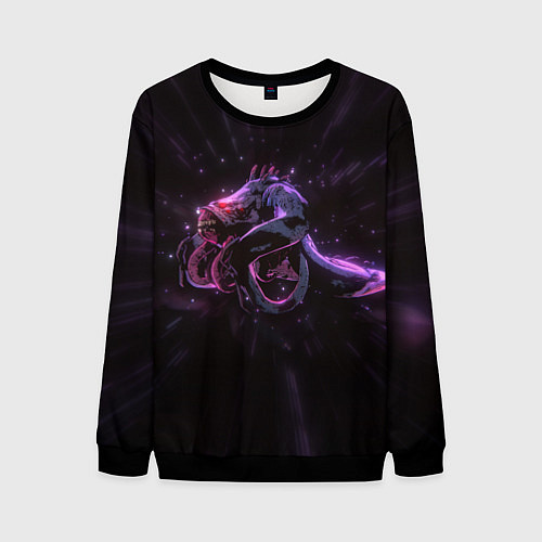 Мужской свитшот Shambler Darkest Dungeon / 3D-Черный – фото 1