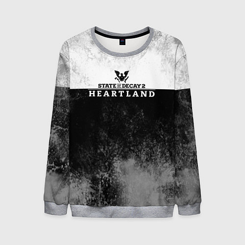 Мужской свитшот State of Decay Heartland Logo / 3D-Меланж – фото 1