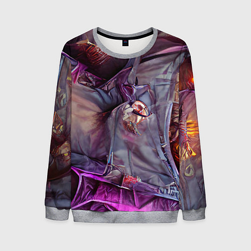 Мужской свитшот Чародей / 3D-Меланж – фото 1