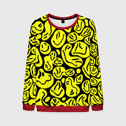 Свитшот мужской The Смайлики, цвет: 3D-красный