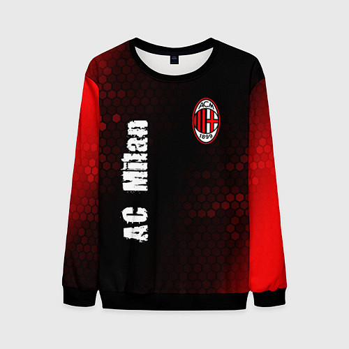 Мужской свитшот AC MILAN AC Milan Графика / 3D-Черный – фото 1