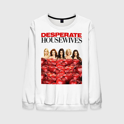 Мужской свитшот Отчаянные Домохозяйки Desperate Housewives / 3D-Белый – фото 1