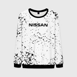 Свитшот мужской Nissan ниссан, цвет: 3D-черный