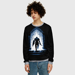 Свитшот мужской Избранный мертвец, цвет: 3D-меланж — фото 2
