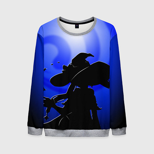 Мужской свитшот МОНА АСТРОЛОГ MONA ГЕНШИН ИМПАКТ / 3D-Меланж – фото 1