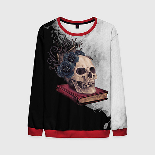 Мужской свитшот Ритуал! / 3D-Красный – фото 1