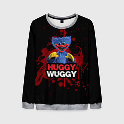 Мужской свитшот 3D Хаги ваги Huggy Wuggy Poppy Playtime