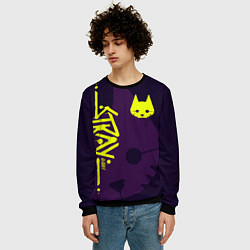 Свитшот мужской Stray, цвет: 3D-черный — фото 2