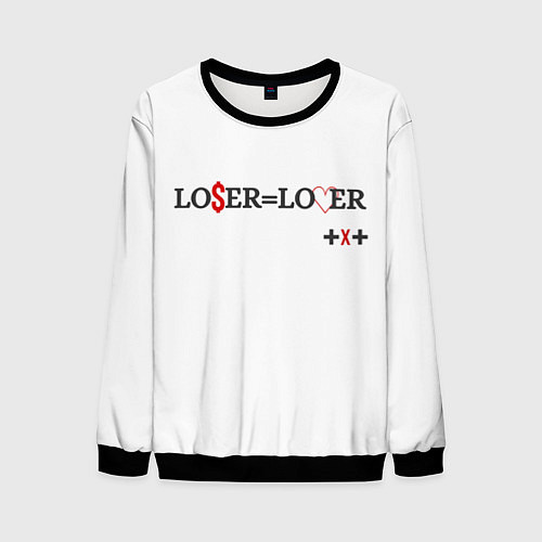 Мужской свитшот TXT Lover / 3D-Черный – фото 1