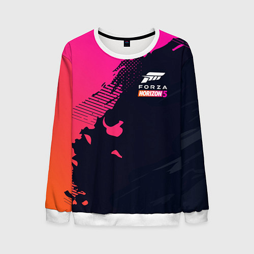 Мужской свитшот Форза Хорайзен 5 Forza Horizon 5 / 3D-Белый – фото 1