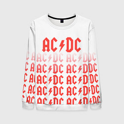 Мужской свитшот Acdc Паттерн