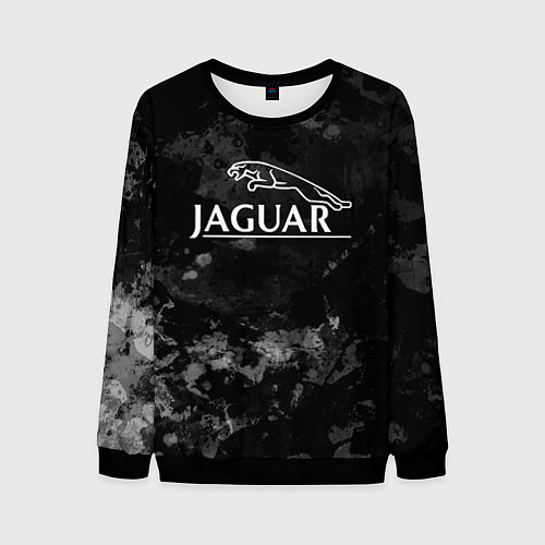 Мужской свитшот Ягуар , Jaguar / 3D-Черный – фото 1