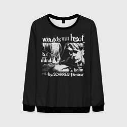 Свитшот мужской Джеймс Сандерленд, цвет: 3D-черный