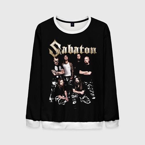 Мужской свитшот SABATON САБАТОН / 3D-Белый – фото 1