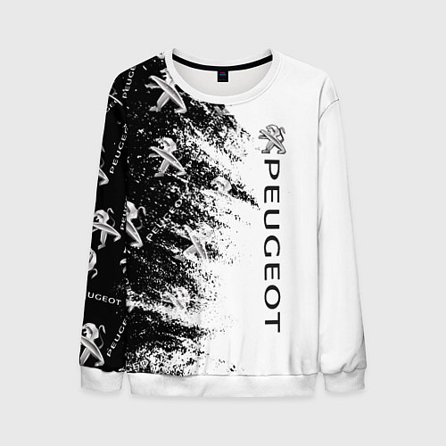 Мужской свитшот Peugeot Распылитель / 3D-Белый – фото 1