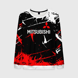 Свитшот мужской Mitsubishi Sport Auto, цвет: 3D-белый