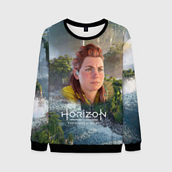 Свитшот мужской Элой Horizon, цвет: 3D-черный
