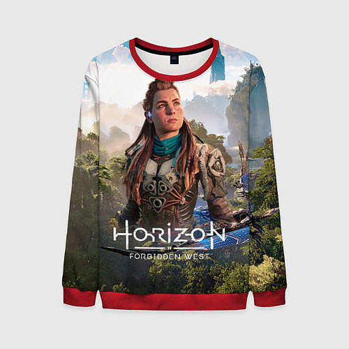 Мужской свитшот Aloy Элой Horizon / 3D-Красный – фото 1