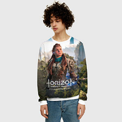 Свитшот мужской Aloy Элой Horizon, цвет: 3D-белый — фото 2