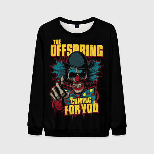 Мужской свитшот The Offspring рок / 3D-Черный – фото 1