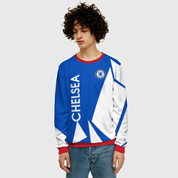 Свитшот мужской Челси спорт, цвет: 3D-красный — фото 2