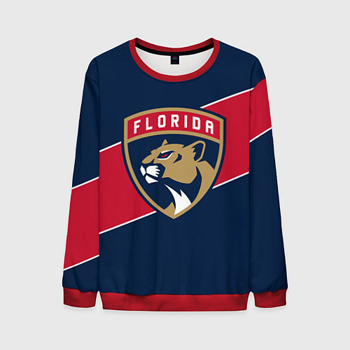 Мужской свитшот Florida Panthers , Флорида Пантерз / 3D-Красный – фото 1