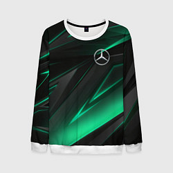 Мужской свитшот MERCEDES-BENZ AMG NEON STRIPES PETRONAS