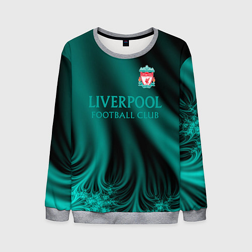 Мужской свитшот Liverpool спорт / 3D-Меланж – фото 1