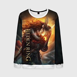 Свитшот мужской ELDEN RING - ЕЛДЕН РИНГ ВАЛЬКИРИЯ, цвет: 3D-белый