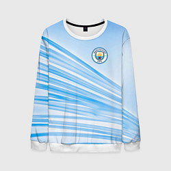 Свитшот мужской MANCHESTER CITY Манчестер Сити, цвет: 3D-белый