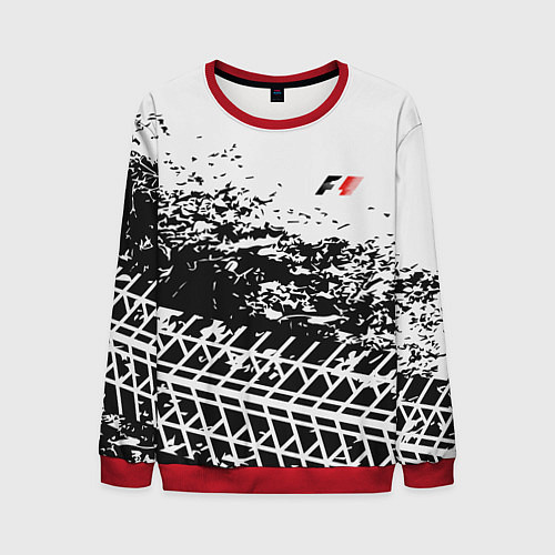Мужской свитшот F1 Формула 1 Mini Logo / 3D-Красный – фото 1