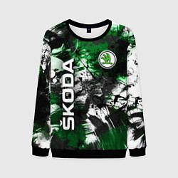 Свитшот мужской Skoda Sport Style Шкода, цвет: 3D-черный